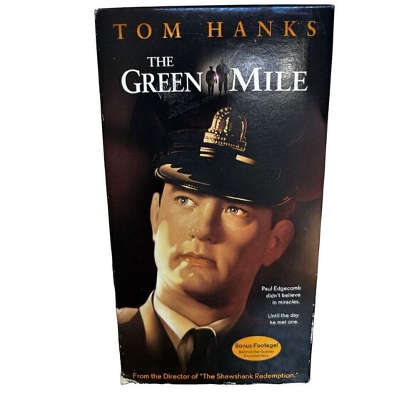 Green mile Tom hanks bonus footage - behind the scenes extras vhs - Picture 1 of 8